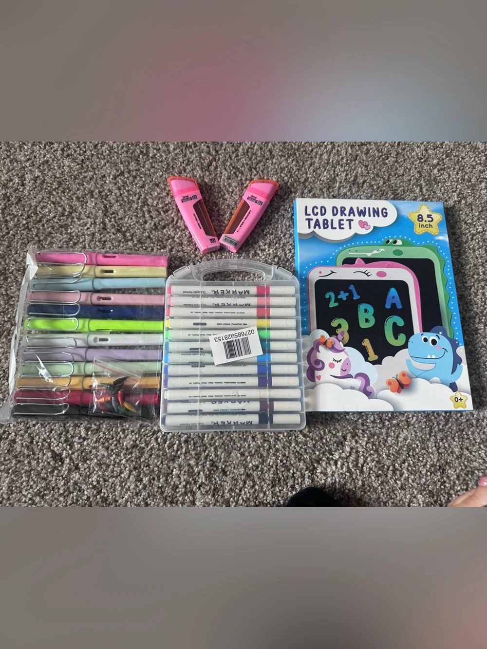 Kuromi backpack plus school supplies All New Never Used